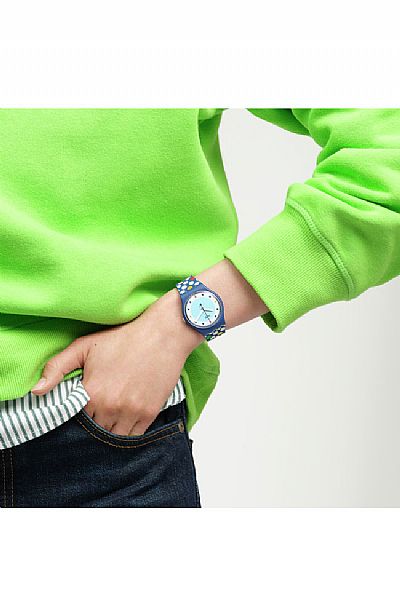 SWATCH Spots Of Joy Multicolor Rubber Strap SO28N115