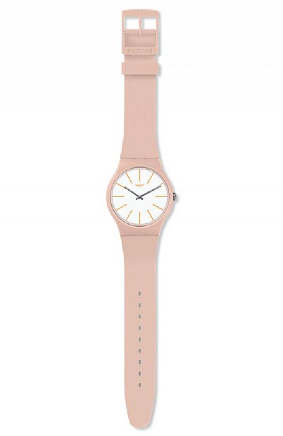 SWATCH Beigesounds Beige Rubber Strap SUOT102