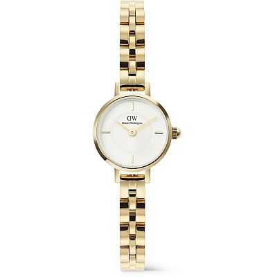 DANIEL WELLINGTON Petite Mini Arch 3-link Evergold - DW00100855