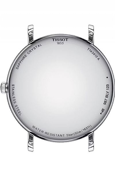 TISSOT Everytime Gent Silver Stainless Steel Bracelet T143.410.11.011.01