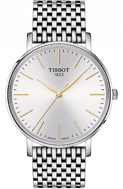 TISSOT Everytime Gent Silver Stainless Steel Bracelet T143.410.11.011.01