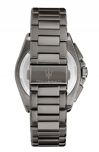 MASERATI Velocita Chronograph Black Stainless Steel Bracelet R8873652004