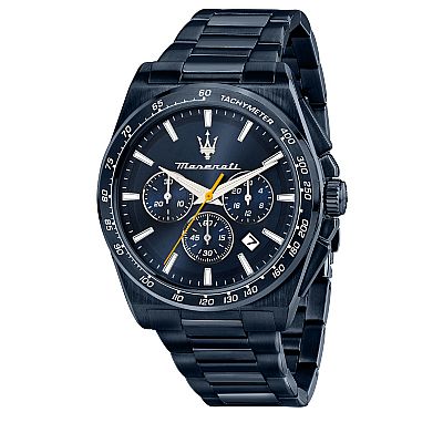  MASERATI Blue Edition Chronograph Blue Stainless Steel Bracelet R8873652008