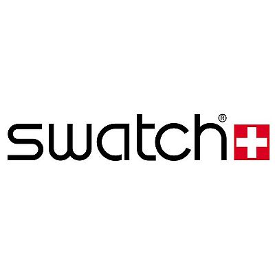 SWATCH BBBLOOD Black Red Rubber Strap SO27B102