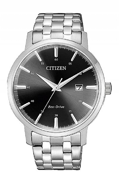 CITIZEN Gents Eco Drive Stainless Steel BM7460-88E
