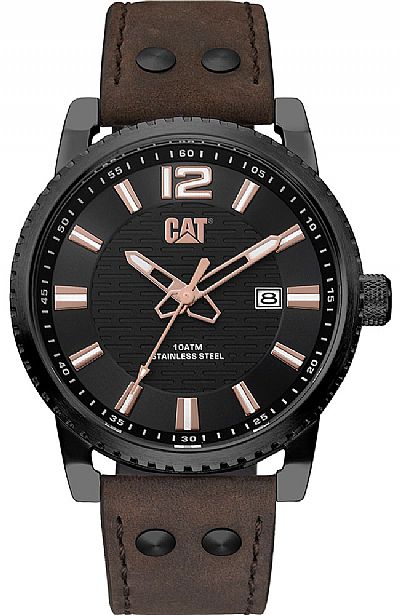 CATERPILLAR  Brown Leather Strap NP.161.35.139