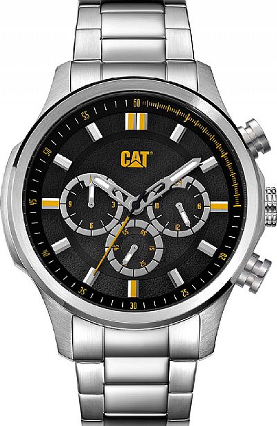 CATERPILLAR  Silver Stainless Steel Chronograph AG.149.11.127