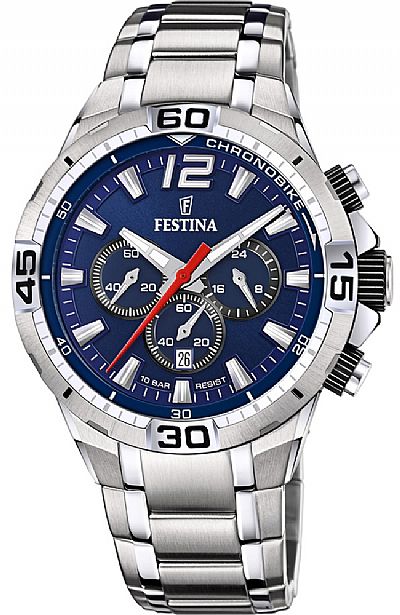 FESTINA Chronobike Stainless Steel Chronograph F20522/3