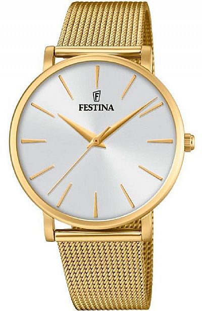 FESTINA Minimal Slim Gold Stainless Steel Bracelet F20476/1