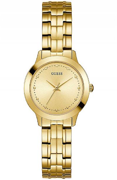 GUESS Ladies Gold Stainless Steel W0989L2